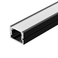 Профиль PDS-SM-3000 ANOD BLACK 3м алюминий Arlight 037947