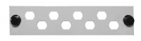 Панель лицевая FO-FP-W140H42-8FC/ST-GY (модуль) для установки 8-FC(ST) сер. Hyperline 250389