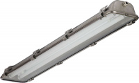 Светильник INOX 236 HF ES1 2х36Вт G13 IP65 потолочный ЭПРА БАП СТ 1077000100