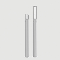 Столбик SLICE LED 1000 80х80 12Вт 4000К анодированный графит ROSA 10_JP_07_17/27/4/CI65/10kV