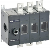 Выключатель-разъединитель ВРК 3п 160А без рукоятки KARAT IEK KA-VR10-3-0160