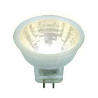 Лампа светодиодная LED-MR11-3W/WW/GU4/220V GLZ21TR 220В прозр. свет теплый бел. 3000К упак. картон Uniel UL-00001702