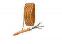 Кабель витая пара F/UTP 4х2х24 AWG Cat5e CU нг(А) HF (уп.305м) ЭРА Б0044687
