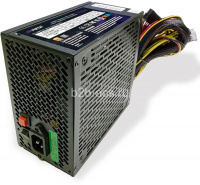 Блок питания HPB-700RGB PSU HPB-700RGB (ATX 2.31 700Вт ActivePFC RGB 140мм fan Black) 85+ BOX HIPER 1000535175