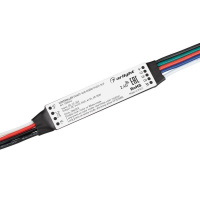 Контроллер SмАRT-K48-RGBW-PUSH-SUF (12-24В 4х1А 2.4G) пластик Arlight 028442