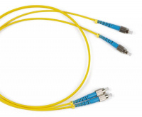 Патч-корд FC-S2-9-FC/AR-FC/UR-H-3M-LSZH-YL волоконно-оптический (шнур) SM 9/125 (OS2) FC/APC-FC/UPC 2мм simplex LSZH 3м Hyperline 246493