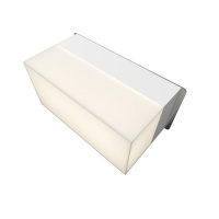 Светильник светодиодный RVE-LBX-LUMO60-PLAZA10020010-1-GR прямоугольник грильято 1шт 90х190х100мм 12Вт встраиваемый 4000К бел. RVElektro RVE00003303