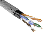 Кабель витая пара ParLan ARM U/UTP кат.5E 4х2х0.52 РЕ (LAN) в броне (м) ТПД Паритет 266068