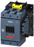 Контактор 3п 115А кат. 96-127В AC/DC х(0.8-1.1) несъемн. 2НО+2НЗ 55кВт AC-3 400В типоразмер S6 вход F-SPS 24В DC главн. цепь - рамочн. клемма; цепь управления и вспомогат. цепь - винтов. зажим Siemens 3RT10541SF363PA0