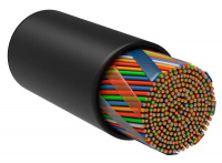 Кабель связи витая пара U/UTP кат. 5e 25х2х24AWG solid LDPE (305м) черн. (м) ITK LC3-C5E25-139