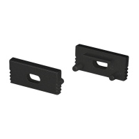 Заглушка SL-SLIM-H7 BLACK с отверстием пластик Arlight 037510