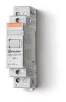 Контактор модульный 1NO 20А AgSnO2 230В AC 17.5мм IP20 FINDER 222182304000