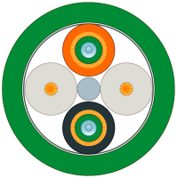 Кабель AT-WQ(ZN)Y (ZN)B2Y 2х1 (м) Siemens 6XV18732B