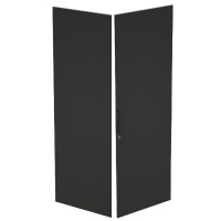 Дверь двойная сплошная IT-CQE 2200х800 RAL7035 DKC RGITCPED2280
