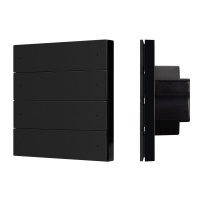 Панель кнопочная SMART-DMX512-801-22-8G-8SC-DIM-IN Black (230В 2.4G) (IP20 пластик) INTELLIGENT ARLIGHT 039316