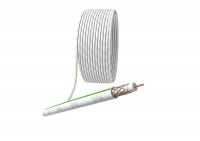 Кабель коаксиальный SAT 703 B 75 Ом Cu/(оплетка Cu 75%) PVC бел. (уп.50м) ЭРА Б0044615