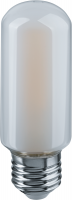 Лампа светодиодная филаментная 14 439 NLL-F-T39-7-230-2.7K-E27-FR FILAMENT матовая E27 176-264В 110мм NAVIGATOR 14439