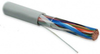 Кабель UUTP50-C3-S26-IN-PVC-GY витая пара U/UTP кат. 3; 50 пар (26 AWG) ож (SOLID) PVC (-20град.C - +60град.C) сер. Hyperline 36546