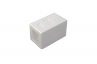 Корпус розетки для модуля Keystone 1 порт бел. Datarex DR-5001
