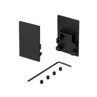 Заглушка SL-COMFORT-2542 BLACK глухая металл Arlight 031773