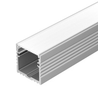 Профиль с экраном ALU-POWER-W35S-2000 ANOD+FROST 2м алюминий Arlight 015949