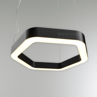 Светильник светодиодный RVE-LBX-HOLE-HEXA-SOFT-900-P 900х828х100мм 63Вт 4000К подвесной шир. рассеив.=80мм бел. RVElektro RVE00000732