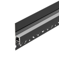 Профиль ARH-PLINTUS-FANTOM-2000 BLACK 2м алюминий Arlight 038550
