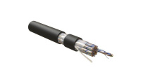 Кабель витая пара неэкранир. U/UTP кат. 5 50 пар (5 пар (24 AWG)х10) ож (solid) внеш. PE -40град.C-+60град.C UUTP50W-C5-S24-OUT-PE-BK Ч (м) Hyperline 445187