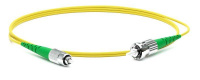 Патч-корд FC-S2-9-FC/AR-ST/AR-H-5M-LSZH-YL волоконно-оптический (шнур) SM 9/125 (OS2) FC/APC-ST/APC 2мм simplex LSZH 5м Hyperline 250694