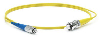 Патч-корд FC-S2-9-FC/UR-ST/UR-H-10M-LSZH-YL волоконно-оптический (шнур) SM 9/125 (OS2) FC/UPC-ST/UPC 2мм simplex LSZH 10м Hyperline 247459