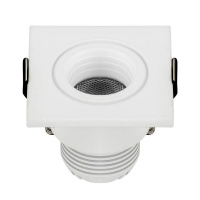 Светильник светодиодный LTM-S46x46WH 3W Warm White 30deg (IP40 металл) Arlight 015392
