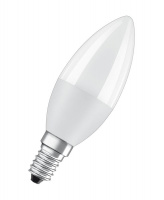 Лампа светодиодная LED Value LVCLB75 10SW/830 10Вт свеча матовая E14 230В 10х1 RU OSRAM 4058075579125