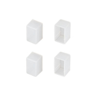 Заглушка WPH-FLEX-1018-SIDE WHITE глухая пластик Arlight 040855