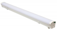 Светильник светодиодный Ulo-K20A 40W/5000K/L100 IP65 White 40Вт 5000К IP65 4360лм подвесной линейный промышленный опал. рассеив. бел. Uniel UL-00006448