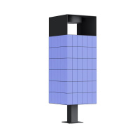 Урна hexa-tc-1-по Axyforma 00-014286