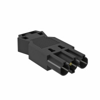 Разъем 3п Modul45connect вилка 16А 250B ST-S GST18i3p SW черн. OBO 6108054