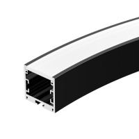 Профиль SL-ARC-3535-D800-A45 BLACK (320мм дуга 1 из 8) алюминий Arlight 027640