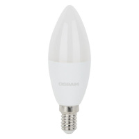 Лампа светодиодная LED Star 9Вт 6500К холод. бел. E14 806лм B угол пучка 200град. 170-250В (замена 75Вт) матов. пластик OSRAM 4058075696839