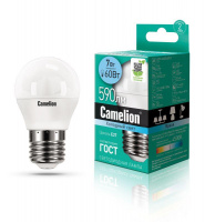 Лампа светодиодная LED7-G45/845/E27 7Вт шар 4500К бел. E27 560лм 220-240В Camelion 12072