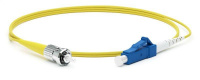 Патч-корд FC-S2-9-LC/UR-ST/UR-H-3M-LSZH-YL волоконно-оптический (шнур) SM 9/125 (OS2) ST/UPC-LC/UPC simplex LSZH 3м Hyperline 247467