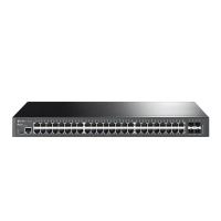 Коммутатор TL-SG3452X JetStream 48-портовый гигабитный управляемый уровня 2+ с четырьмя слотами SFP+ 10Гбит/с TP-Link 1882250