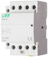 Контактор модульный ST-40-40 4НО 6.4Вт 3мод. монтаж на DIN-рейку F&F EA13.001.004