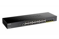 Коммутатор настраиваемый L2 DGS-1250-28X/A1A c 24 портами 10/100/1000Base-T и 4 портами 10GBase-X SFP+ D-link 1750549