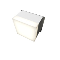 Светильник светодиодный RVE-LBX-LUMO20-PLAZA10015-1-GR квадрат грильято 1шт 85х85х60мм 9Вт встраиваемый 4000К бел. RVElektro RVE00003257