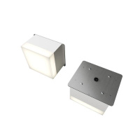 Светильник светодиодный RVE-LBX-LUMO20-PLAZA10015-2-GR квадрат грильято 2шт 85х85х60мм 16Вт встраиваемый 4000К бел. RVElektro RVE00003258