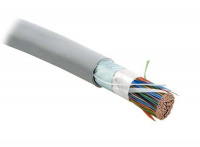 Кабель витая пара FUTP100-C3-S24-IN-PVC-GY экранир. F/UTP кат.3 100 пар (24 AWG) ож (solid) экран-фольга PVC -20 - +50град.C сер. (м) Hyperline 19482