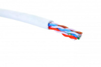 Кабель U/UTP кат.5E 4 пары 24 AWG ПВХ нгА-LS внутр. прокладки бел. (уп.305м) Eurolan 19C-U5-03WT-B305