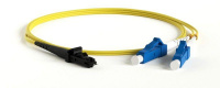 Патч-корд FC-D2-9-LC/UR-MTRJM/UR-H-1M-LSZH-YL волоконно-оптический (шнур) SM 9/125 (OS2) MTRJ(папа)-LC duplex LSZH 1м Hyperline 28186