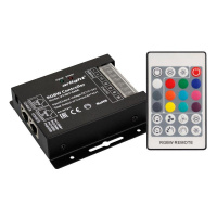 Контроллер VT-S07-4x6A (12-24В ПДУ 24 кн RF) (IP20 металл) Arlight 021317