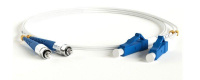 Патч-корд FC-D2-9A1-FC/UR-LC/UR-H-1M-LSZH-WH волоконно-оптический (шнур) SM 9/125 (G657) FC/UPC-LC/UPC duplex LSZH 1м Hyperline 39370